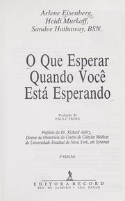 Capa: O Que Esperar Quando Você Está Esperando