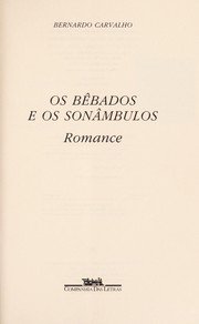 Capa: Os Sonâmbulos