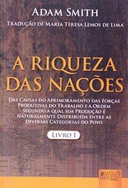 Capa: A Riqueza das Nações