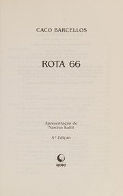 Capa: Rota 66
