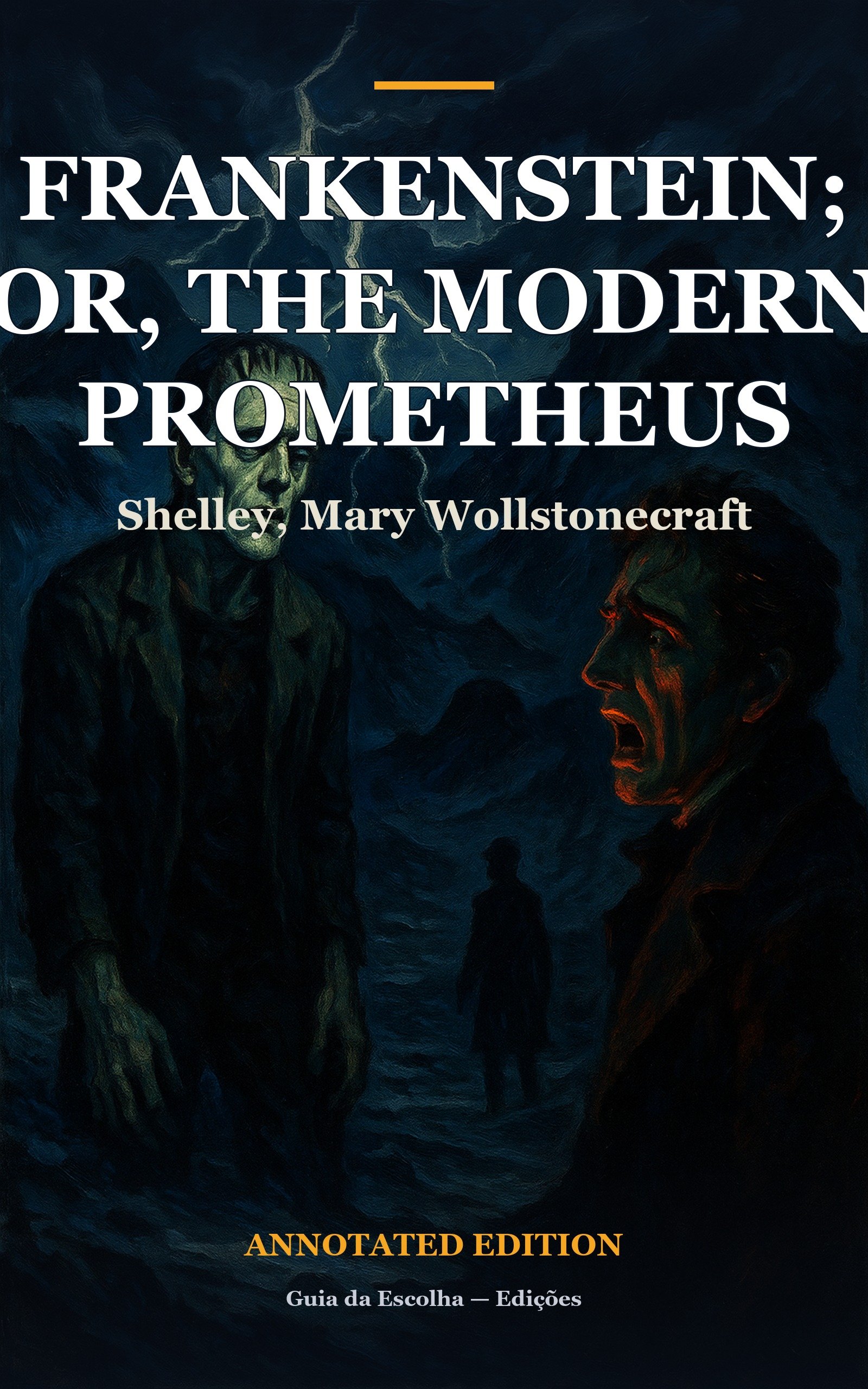 Capa: Frankenstein: Annotated Edition