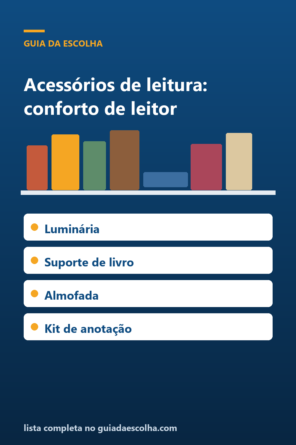 Acessórios de leitura: os 5 itens que todo leitor deveria ter — Guia da Escolha