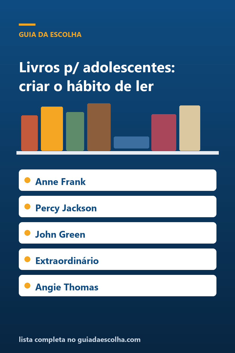 Livros para adolescentes: os 6 melhores para criar (ou salvar) o hábito de ler — Guia da Escolha