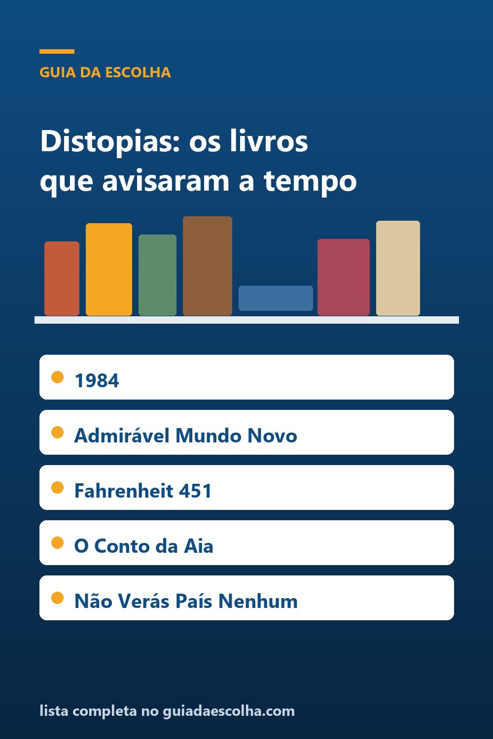 Distopias: os 6 melhores livros sobre futuros que ninguém quer (mas todos leem) — Guia da Escolha