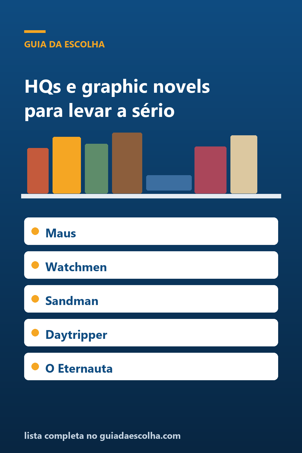 As 8 melhores HQs e graphic novels para começar a levar quadrinhos a sério — Guia da Escolha