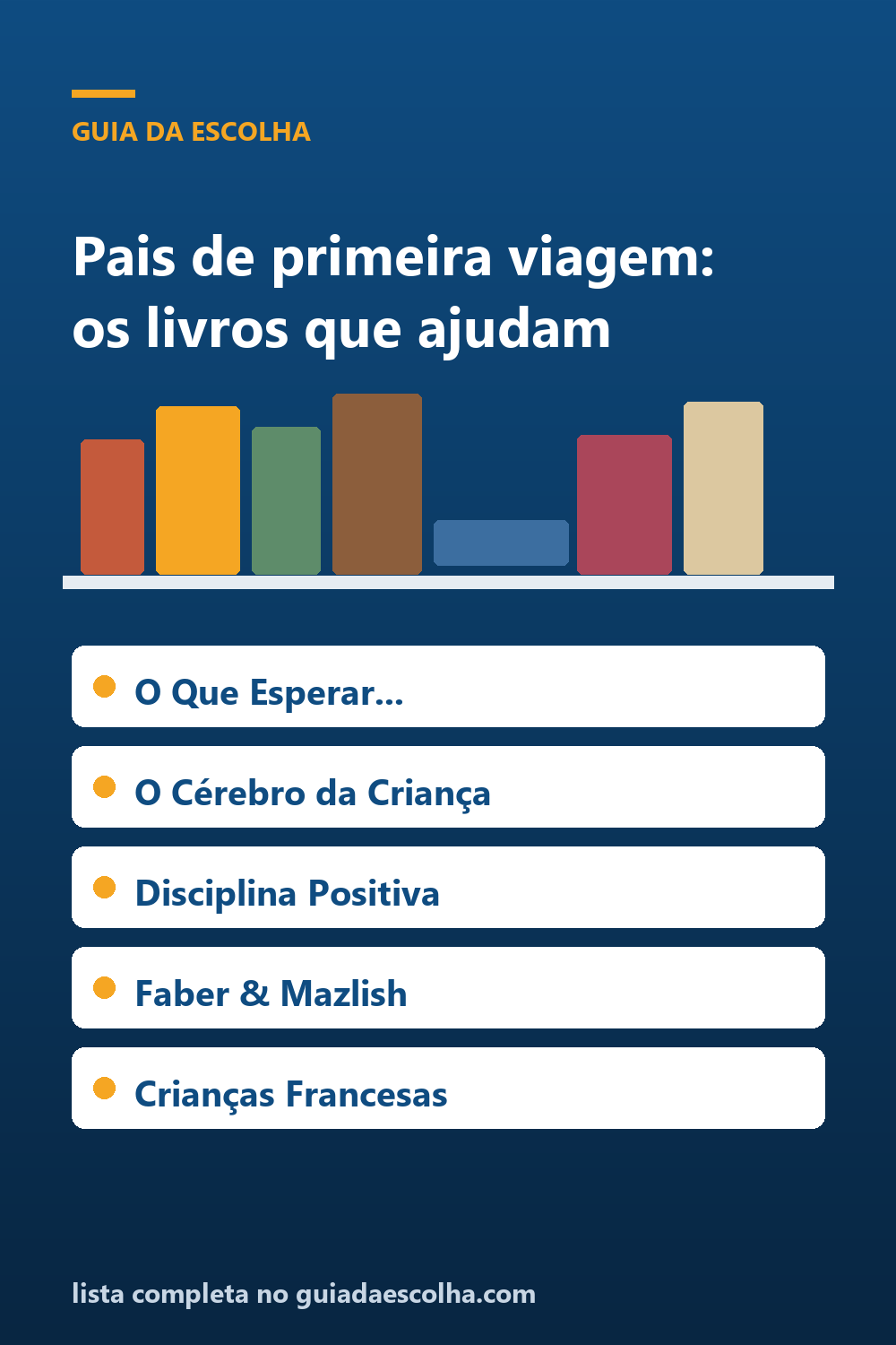 Maternidade e primeira infância: os 6 melhores livros para pais de primeira viagem — Guia da Escolha