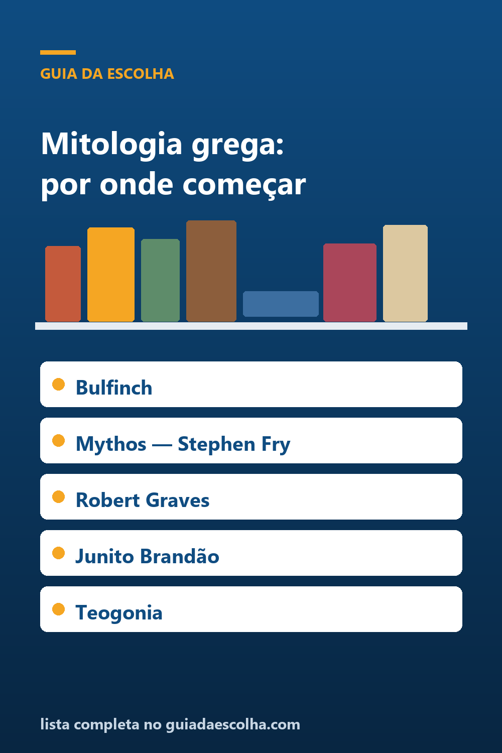 Mitologia grega: os 7 melhores livros para conhecer os mitos — Guia da Escolha
