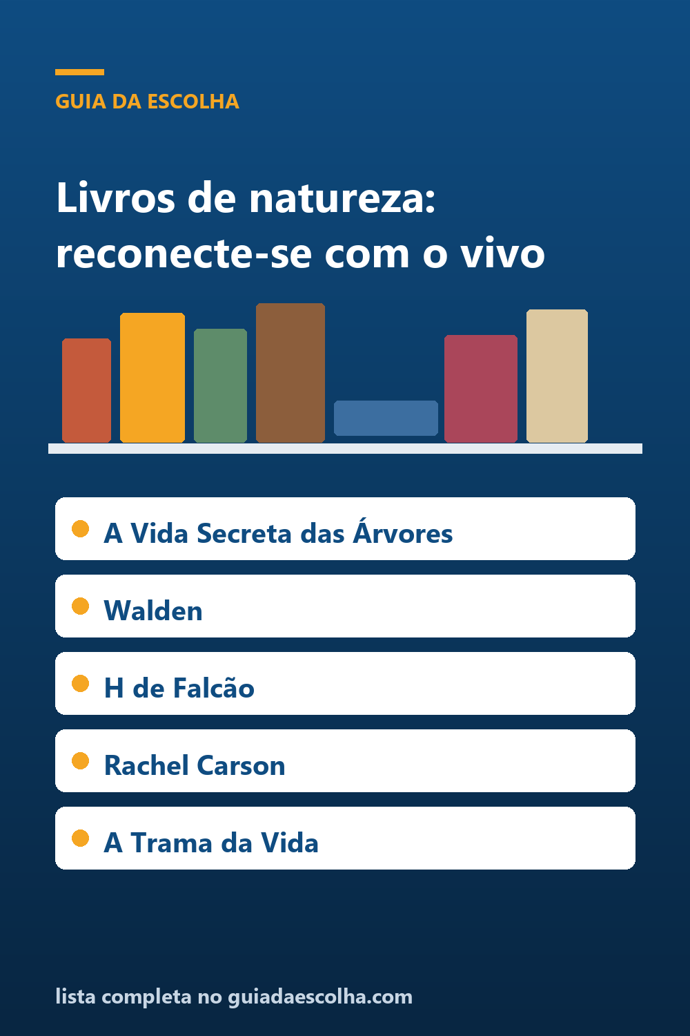 Natureza: os 6 melhores livros para se reconectar com o mundo vivo — Guia da Escolha