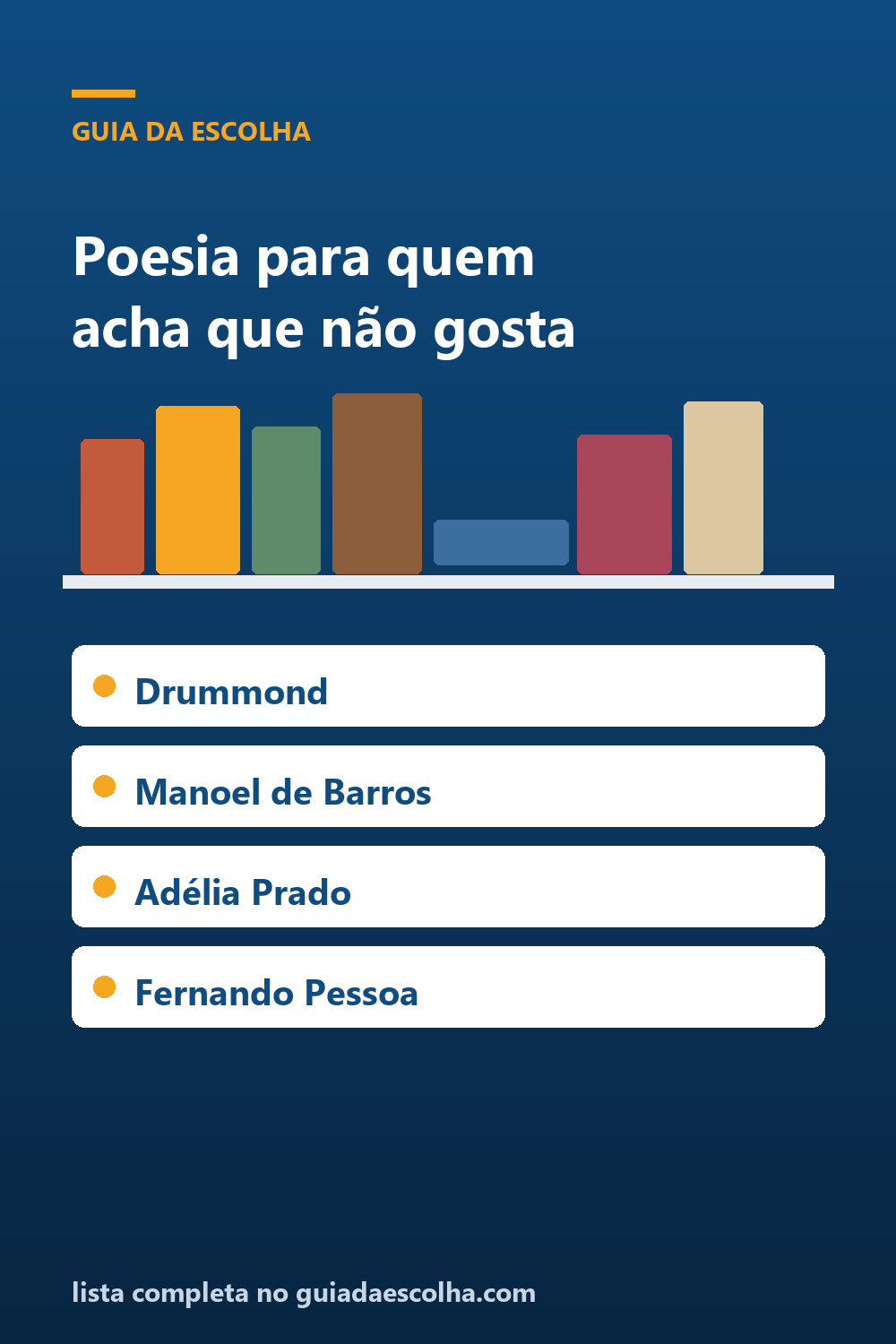 Poesia para quem nunca leu poesia: 8 portas de entrada — Guia da Escolha