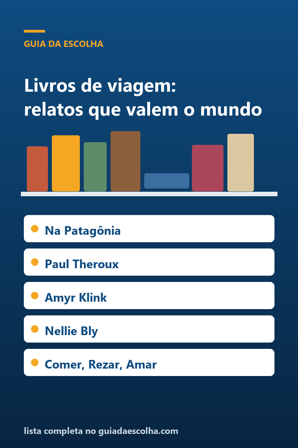 Livros de viagem: os 6 melhores relatos de quem largou tudo e foi — Guia da Escolha