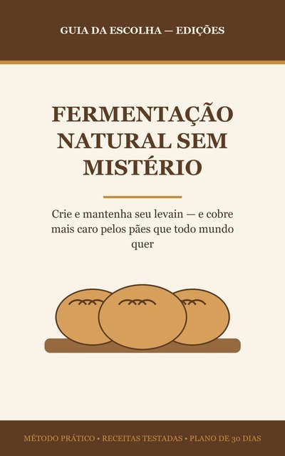 Fermentação Natural Sem Mistério