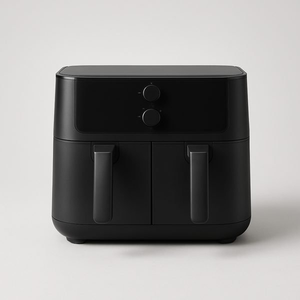 Air fryer de cesto duplo — imagem ilustrativa