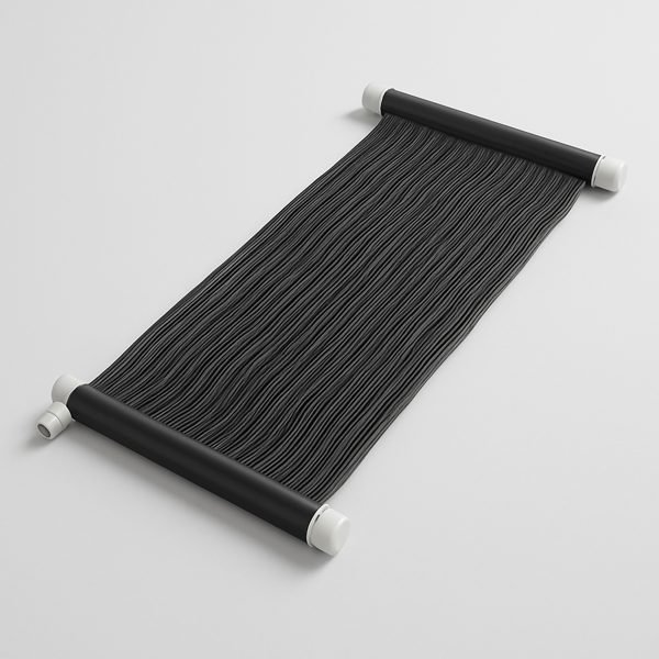 Coletor solar para piscina — imagem ilustrativa