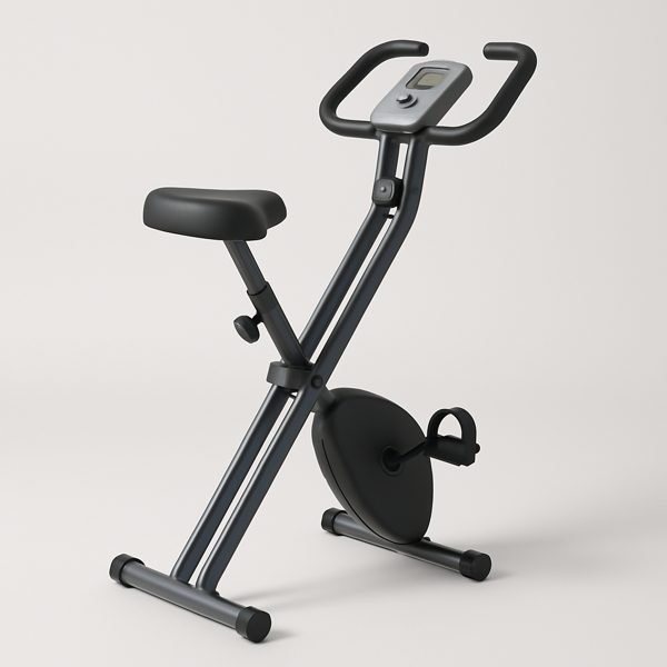 Bicicleta ergométrica vertical dobrável — imagem ilustrativa