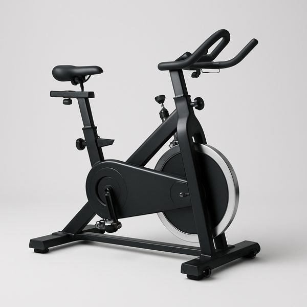 Bicicleta de spinning com volante acima de 15 kg — imagem ilustrativa