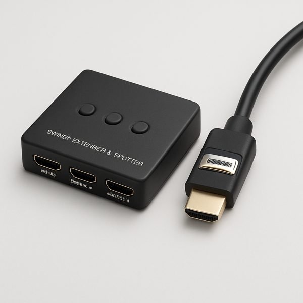 Switch, extensor e divisor HDMI — imagem ilustrativa