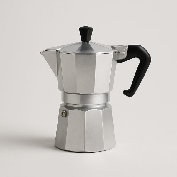 Cafeteira italiana (moka) e métodos manuais — imagem ilustrativa