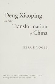 Capa de Deng Xiaoping e a Transformação da China