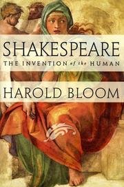 Capa: Shakespeare: A Invenção do Humano