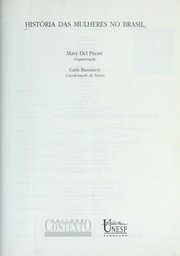 Capa: Histórias das Mulheres no Brasil