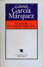 Capa: Crônica de uma Morte Anunciada