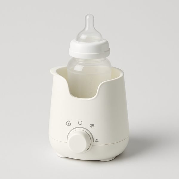 Aquecedor e esterilizador de mamadeira — imagem ilustrativa