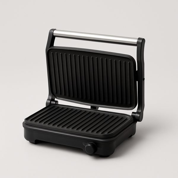 Sanduicheira e grill de placas fixas — imagem ilustrativa