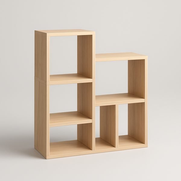 Estante modular e nichos combináveis — imagem ilustrativa