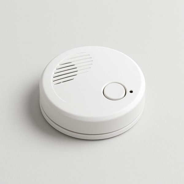 Detector de fumaça autônomo a pilha — imagem ilustrativa