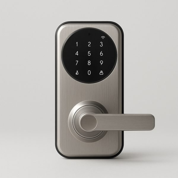 Fechadura conectada por Wi-Fi ou Bluetooth — imagem ilustrativa