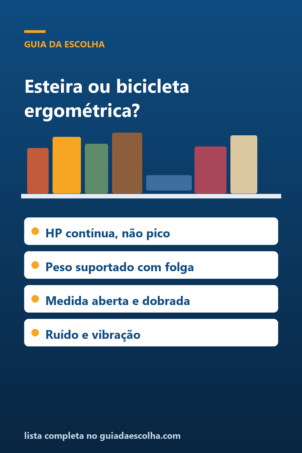 Esteira ou bicicleta ergométrica: o que muda no peso do aparelho, no espaço que ele ocupa e no barulho dentro de casa — Guia da Escolha