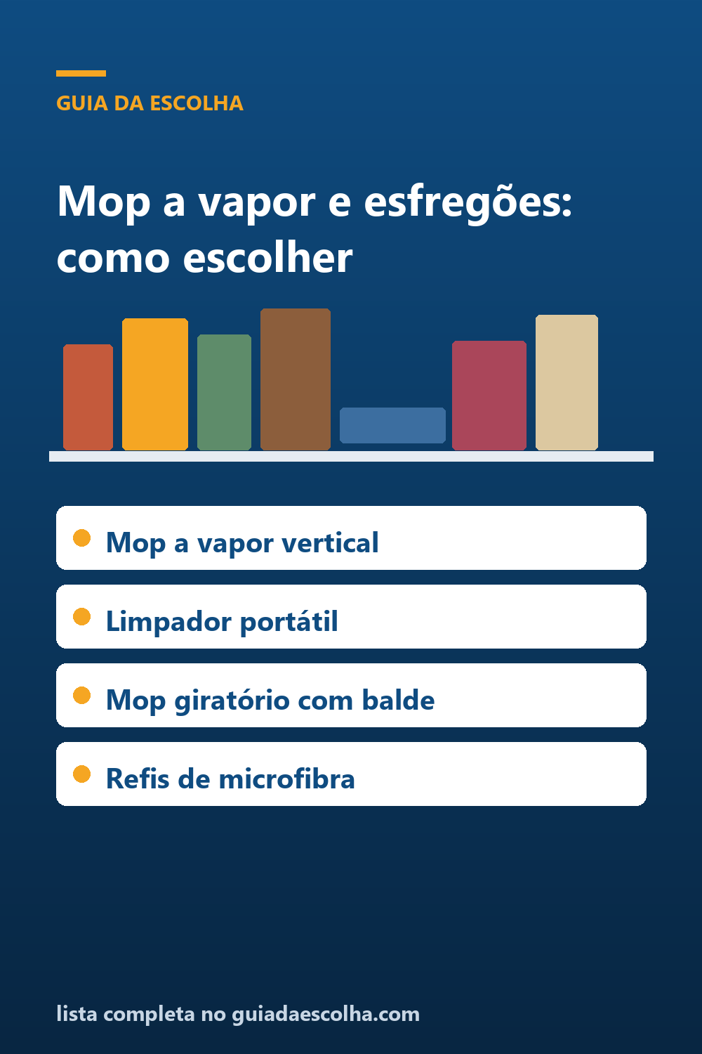 Mop a vapor e esfregões: como escolher para lavar o piso sem sofrimento — Guia da Escolha