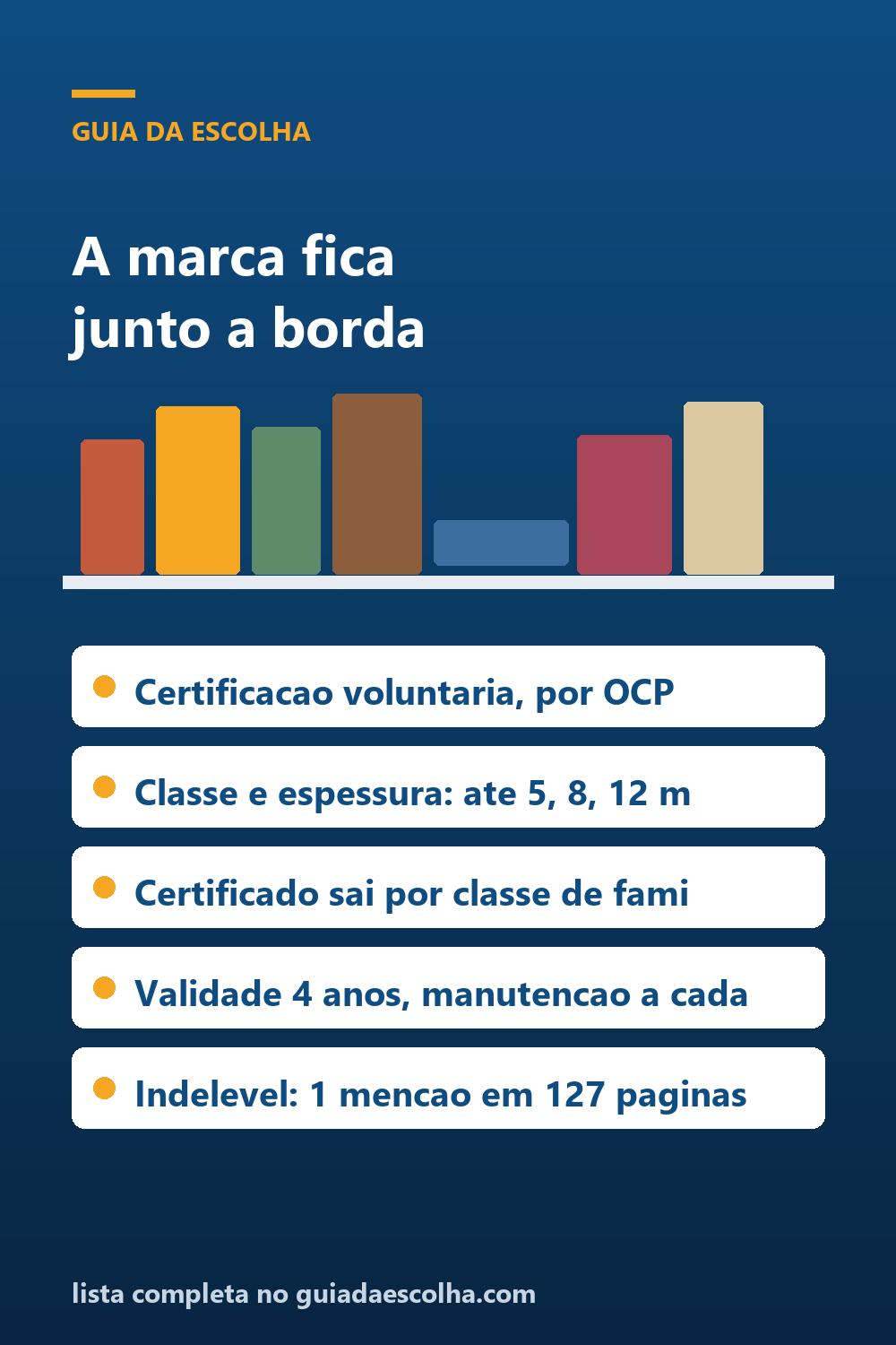 Vidro temperado: a certificação é voluntária, e o que dá para conferir está gravado junto à borda — Guia da Escolha