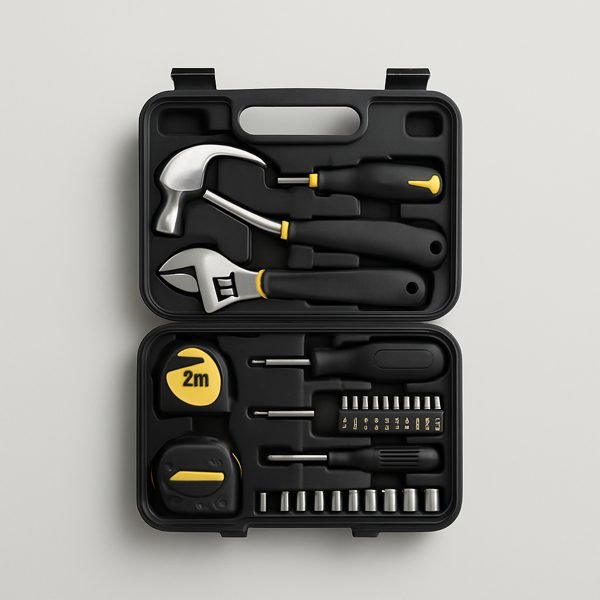 Kit doméstico compacto (até cerca de 40 peças) — imagem ilustrativa