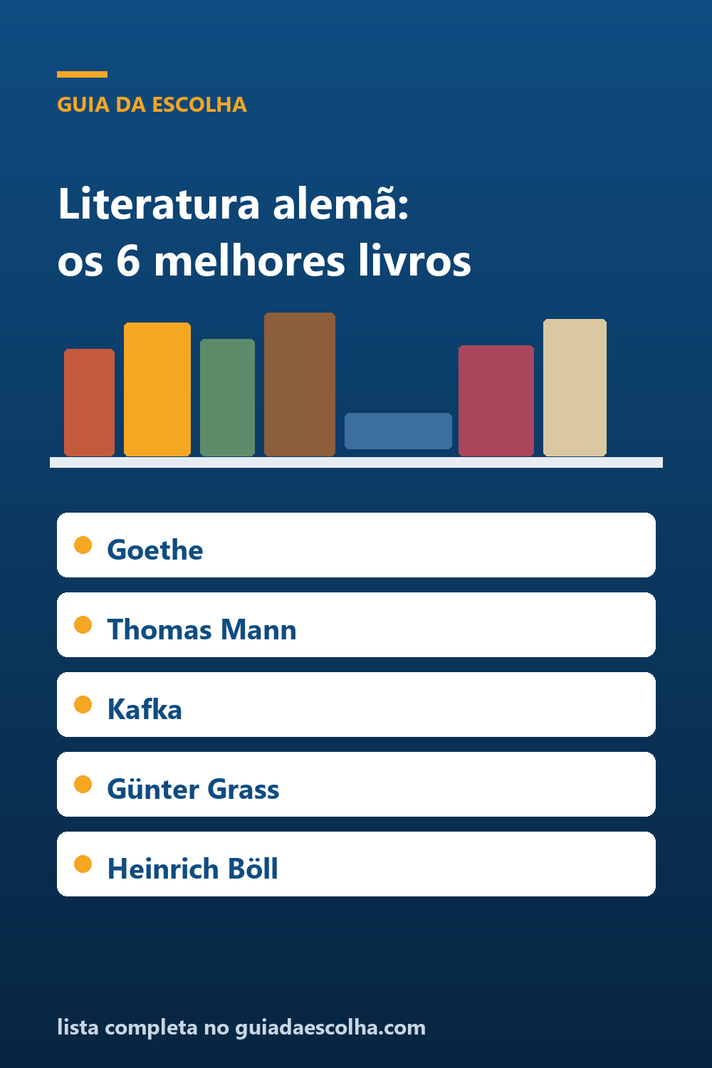 Literatura alemã: os 6 melhores romances para conhecer a Alemanha de Goethe a Sebald — Guia da Escolha