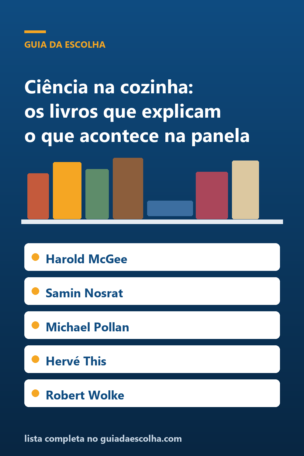 Ciência na cozinha: os 6 melhores livros para entender o que acontece na panela — Guia da Escolha