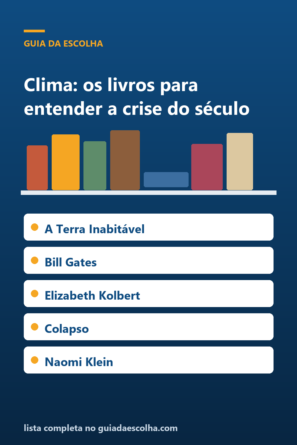 Mudanças climáticas: os 6 melhores livros para entender a crise do século — Guia da Escolha