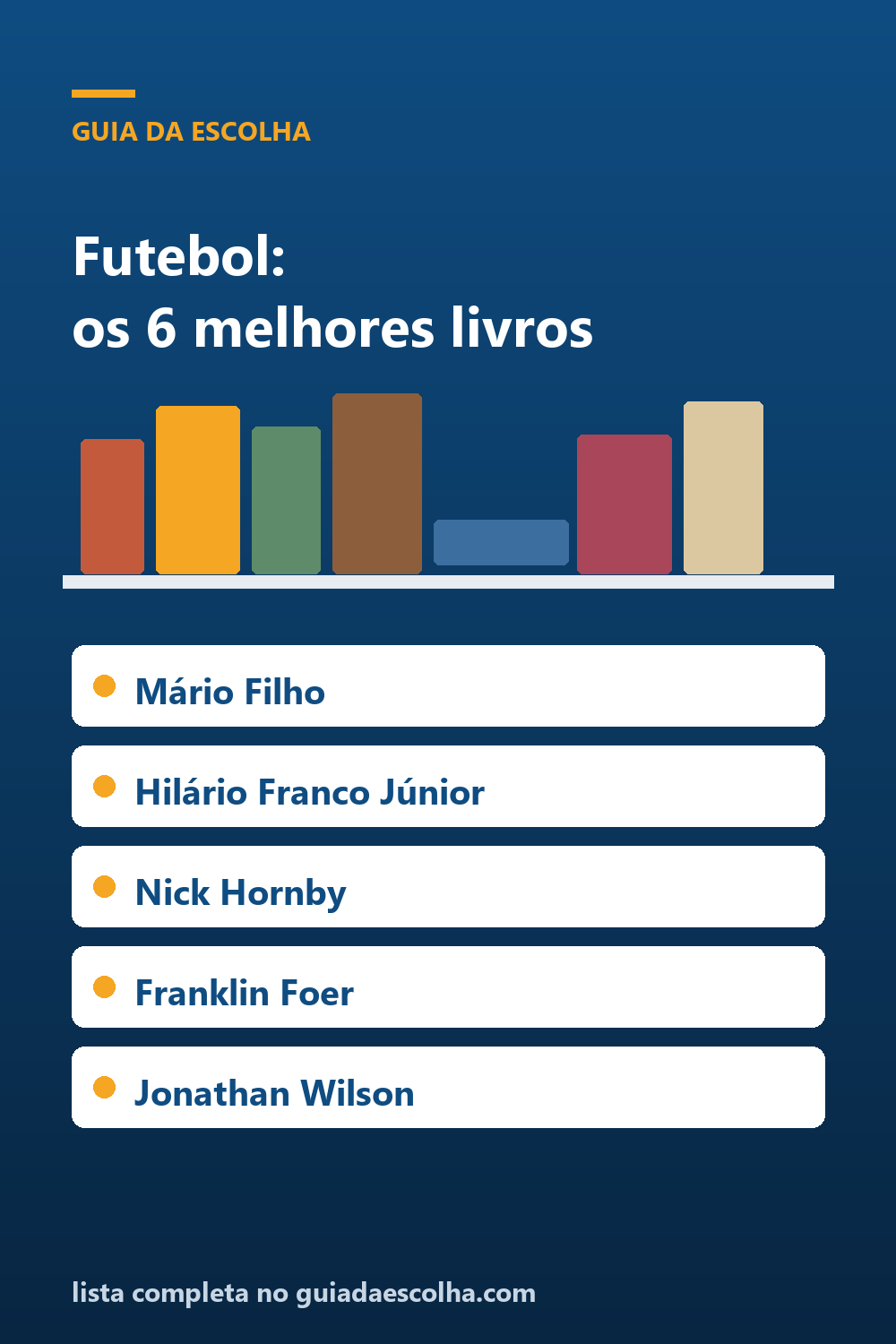 Futebol: os 6 melhores livros para entender o jogo além do placar — Guia da Escolha
