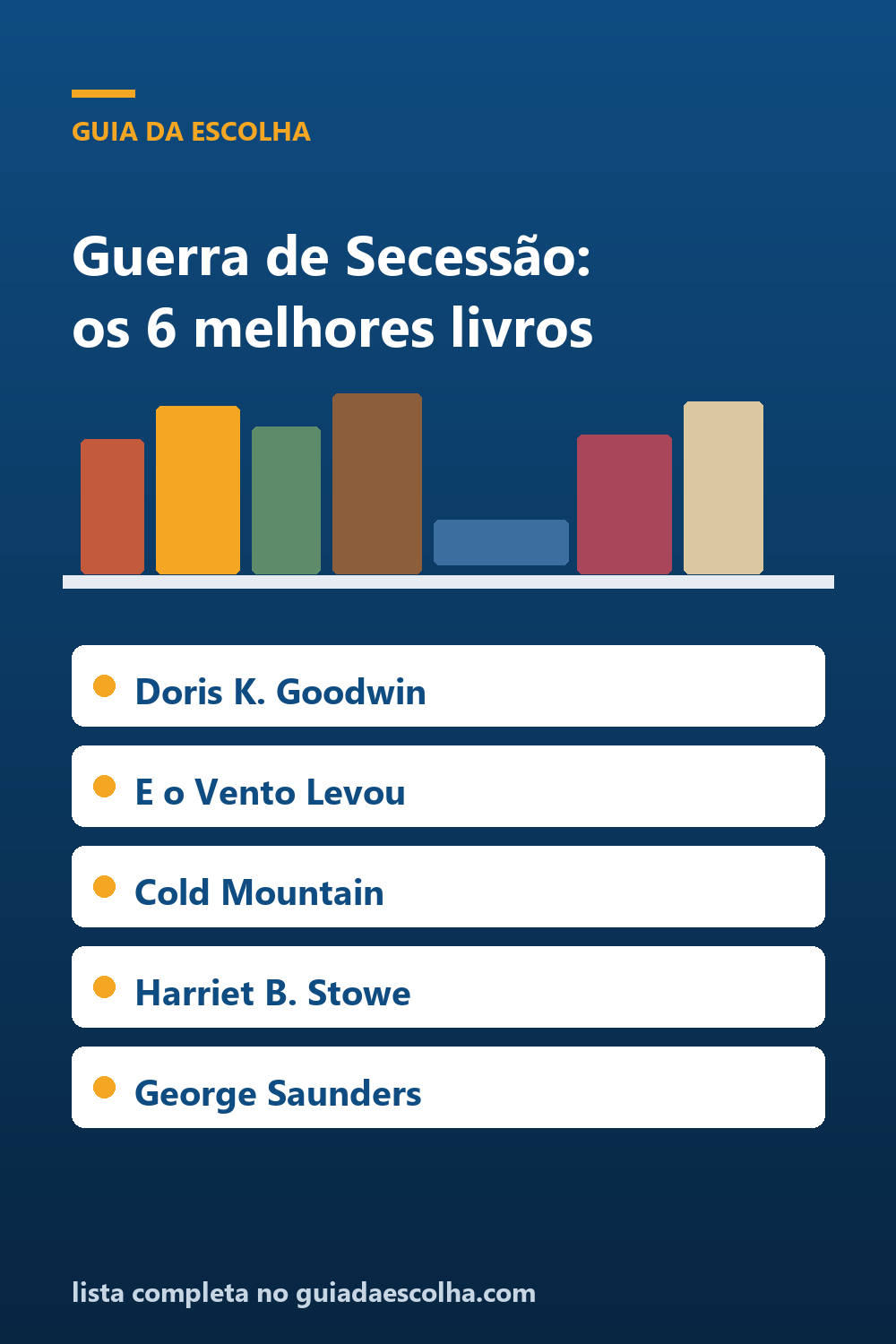 Guerra de Secessão: os 6 melhores livros sobre a guerra que fez os Estados Unidos — Guia da Escolha