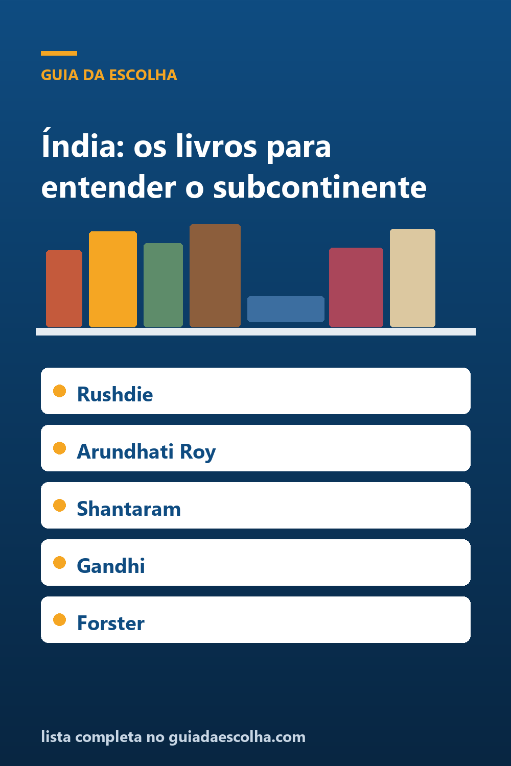 Índia: os 6 melhores livros para entender o subcontinente — Guia da Escolha