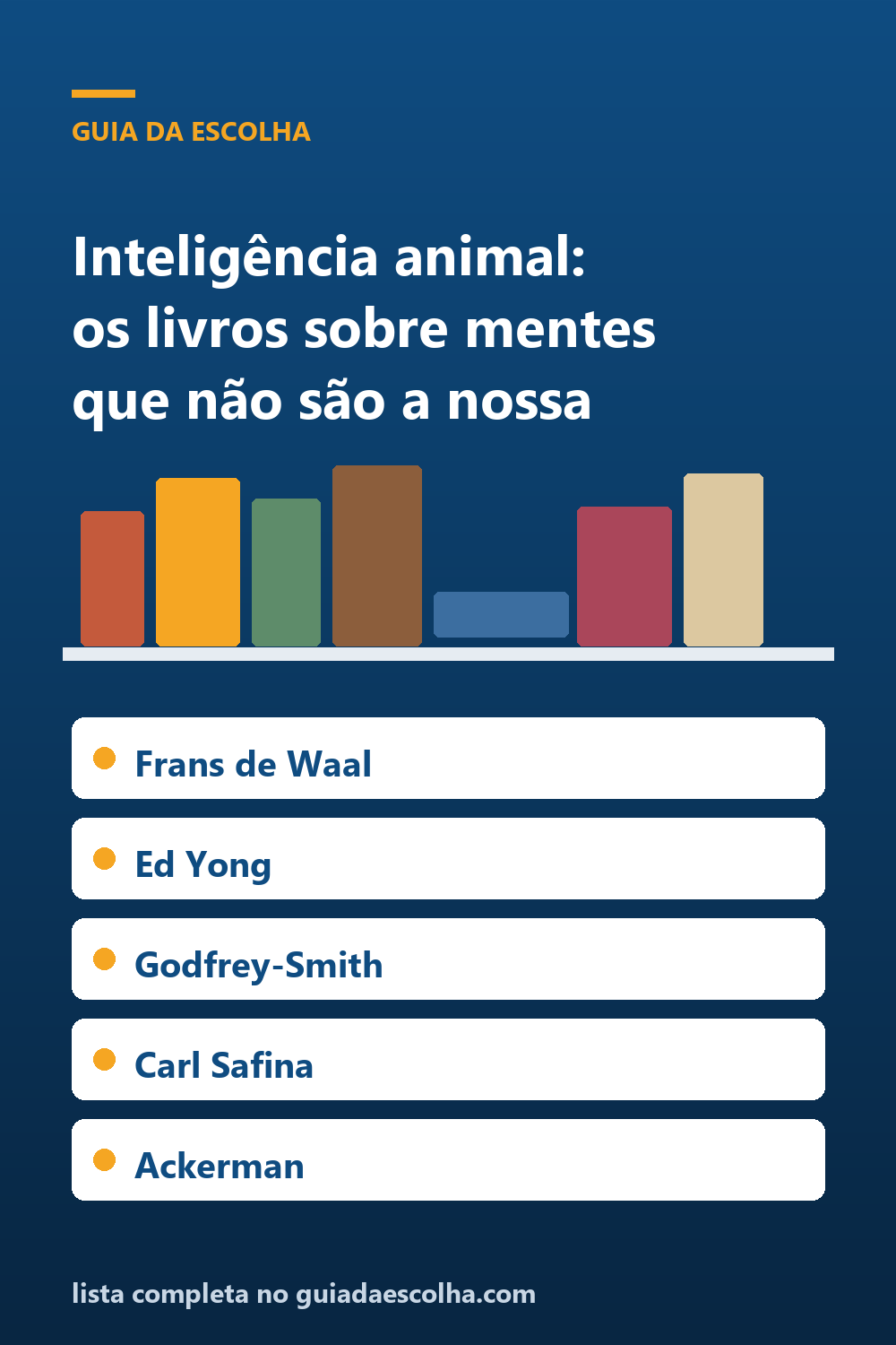 Inteligência animal: os 6 melhores livros sobre mentes que não são a nossa — Guia da Escolha