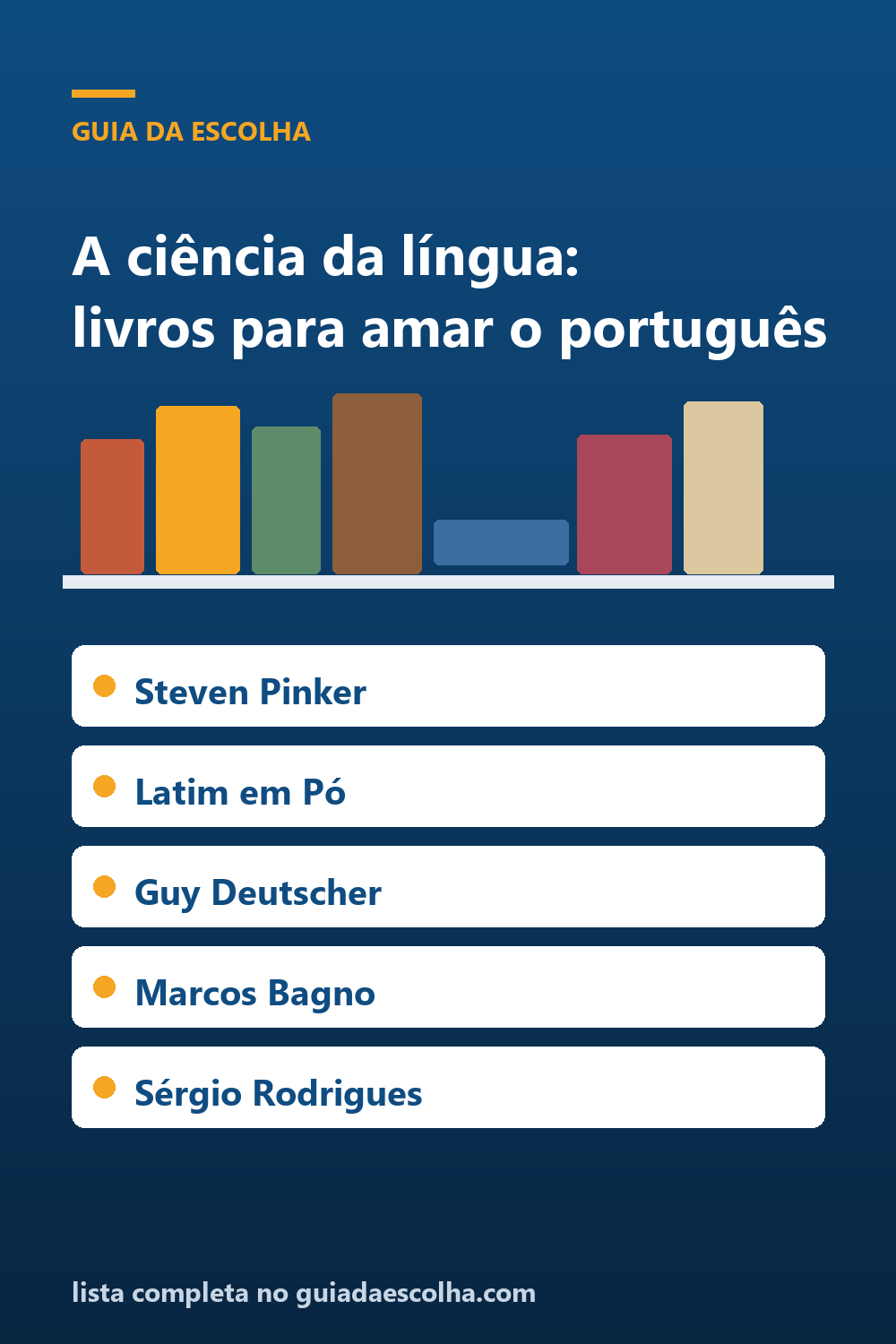 A ciência da língua: os 6 melhores livros para amar (e entender) o português — Guia da Escolha