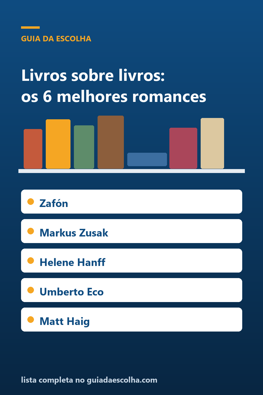Livros sobre livros: os 6 melhores romances para quem ama bibliotecas e livrarias — Guia da Escolha