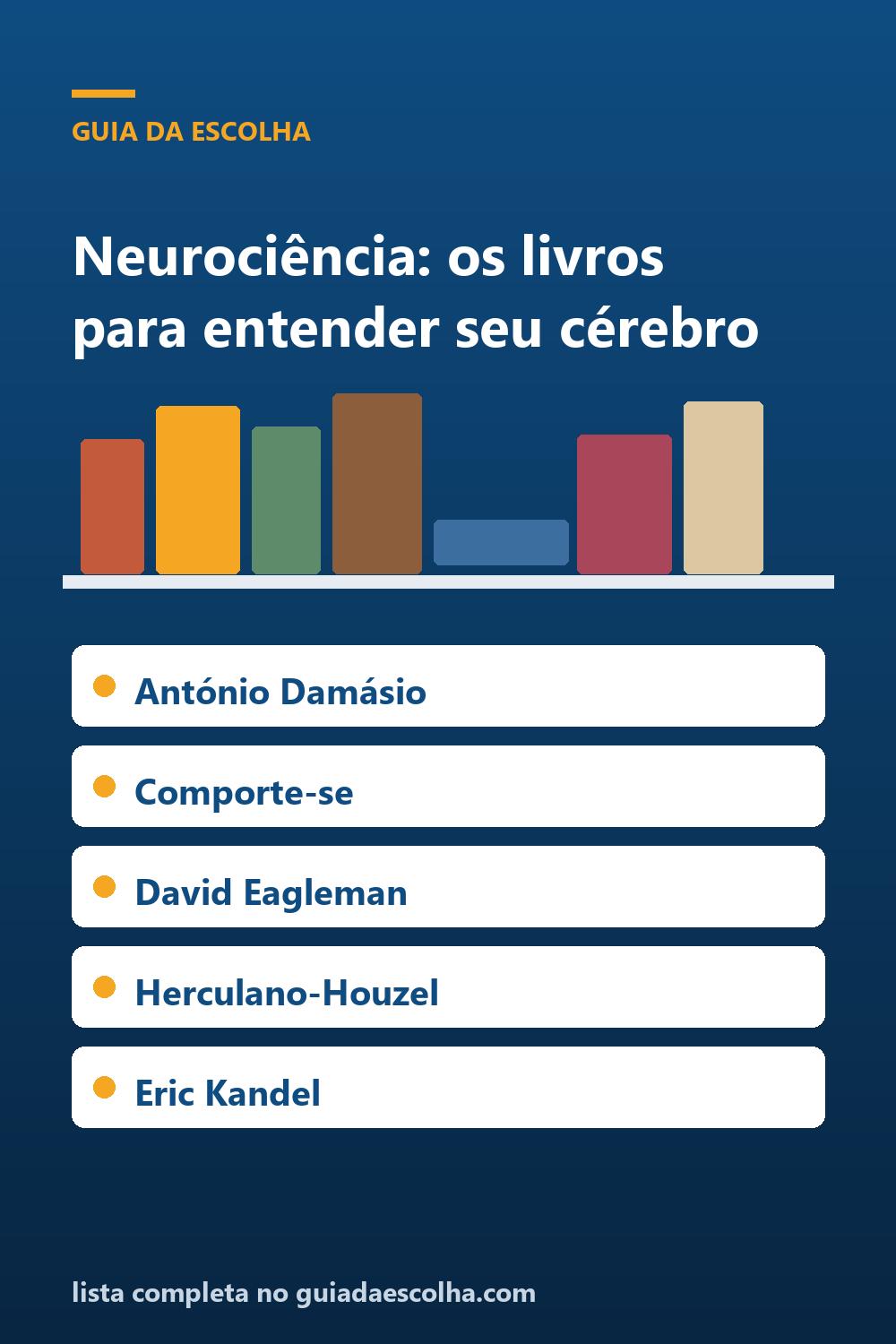 Neurociência: os 6 melhores livros para entender o seu próprio cérebro — Guia da Escolha