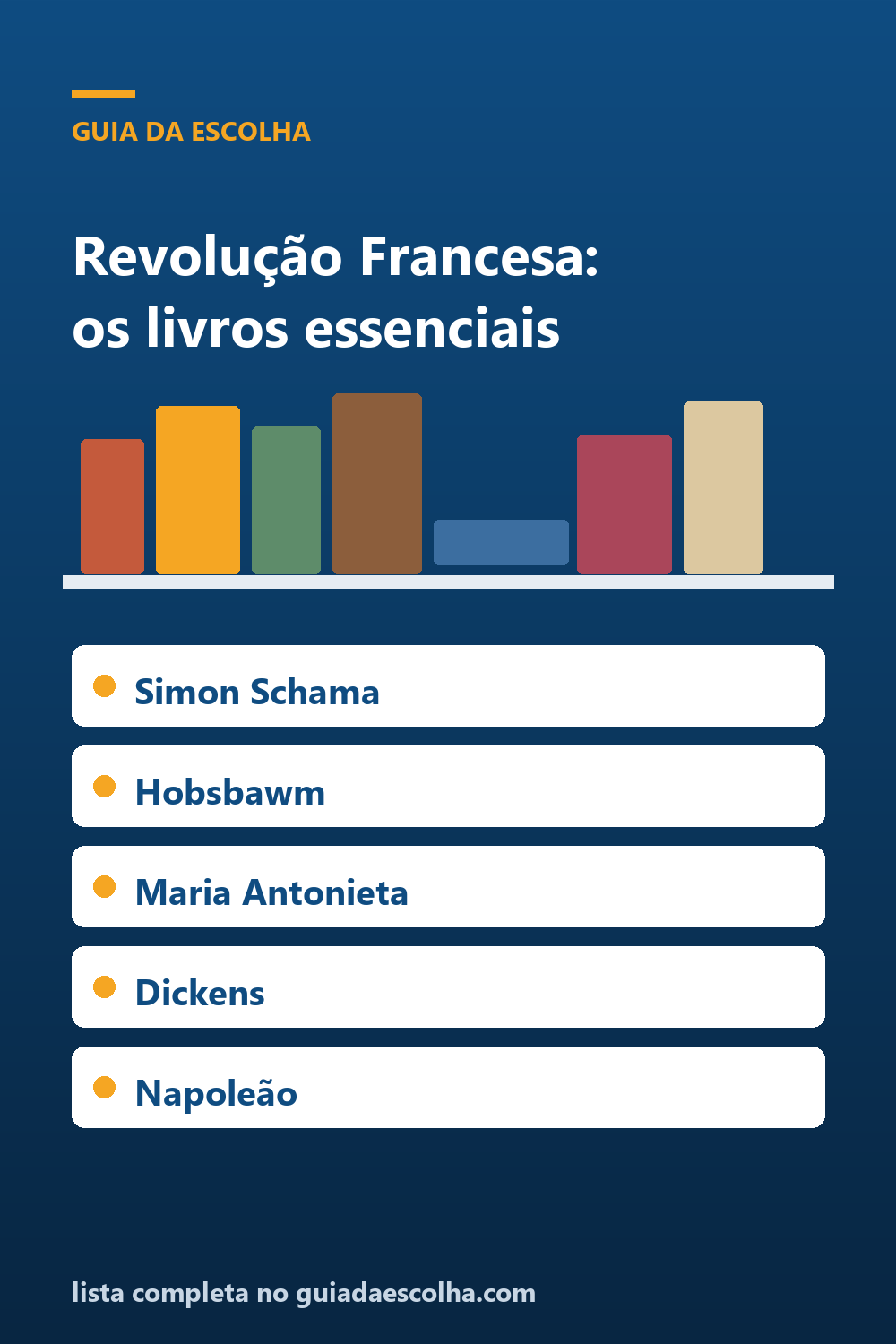 Revolução Francesa: os 6 melhores livros sobre o ano que inventou o mundo moderno — Guia da Escolha
