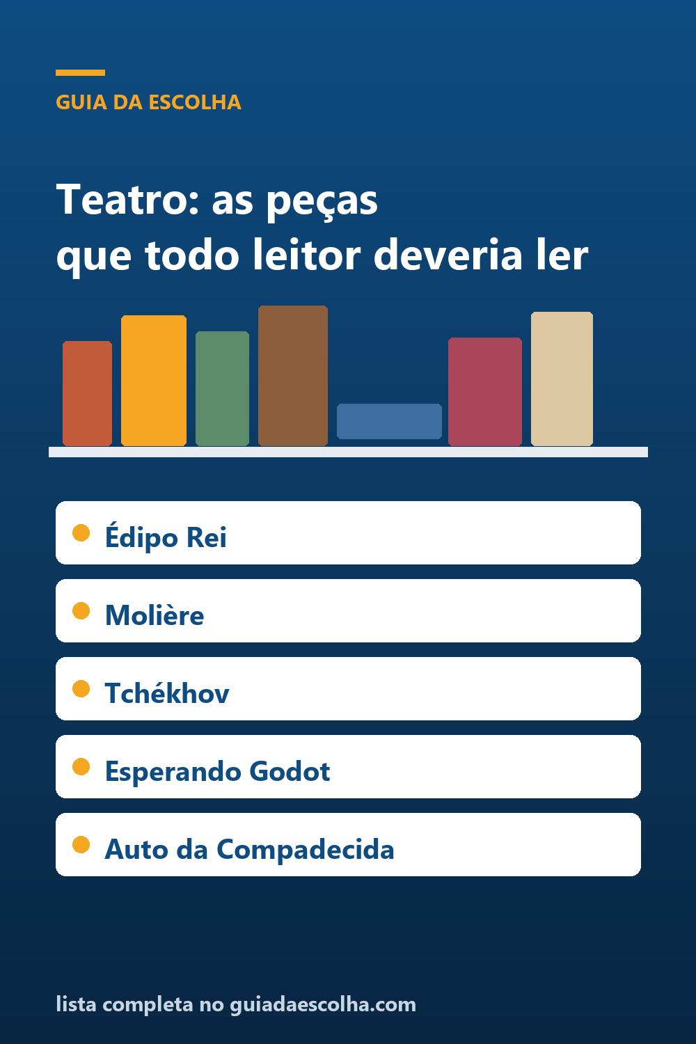 Teatro: as 6 peças que todo leitor deveria ler (mesmo sem pisar num palco) — Guia da Escolha