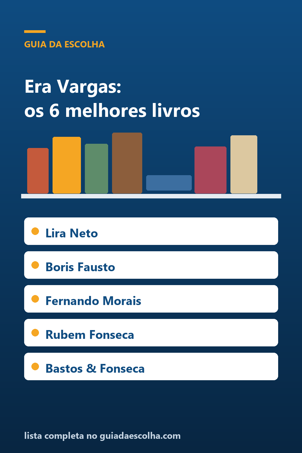 Era Vargas: os 6 melhores livros para entender Getúlio e os anos que fizeram o Brasil moderno — Guia da Escolha
