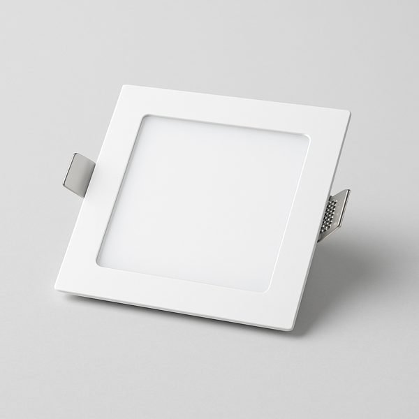 Plafon e painel LED de embutir — imagem ilustrativa