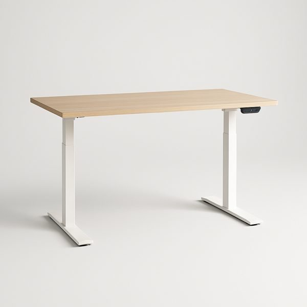 Mesa com regulagem de altura elétrica — imagem ilustrativa