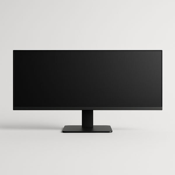 Monitor ultrawide de 29 a 34 polegadas — imagem ilustrativa